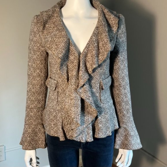 Trucco Ruffled Jacket, Size 6-8 - Picture 3 of 9